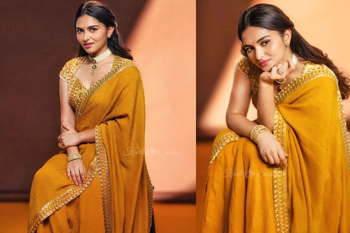 Top 10 Stunning Outfits of Kayadu Lohar That Define Modern Ethnic Glam 8 Kayadu Lohar