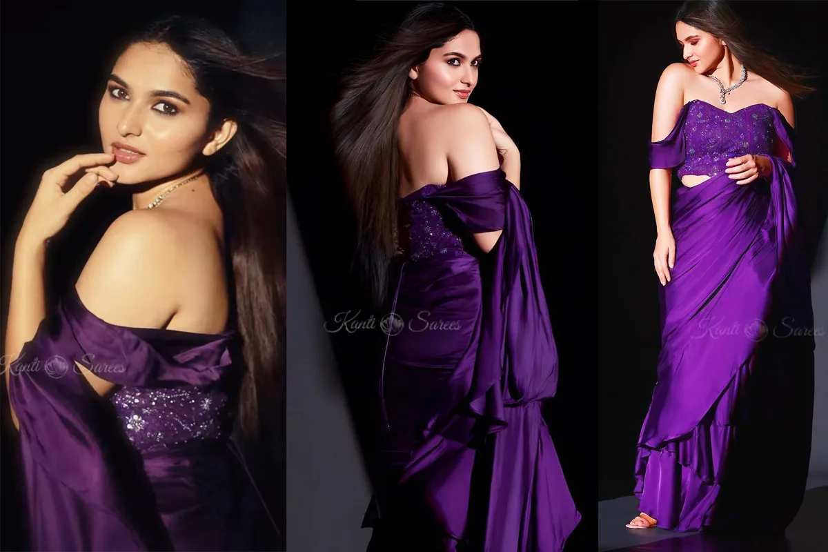 Top 10 Stunning Outfits of Kayadu Lohar That Define Modern Ethnic Glam 10 Kayadu Lohar