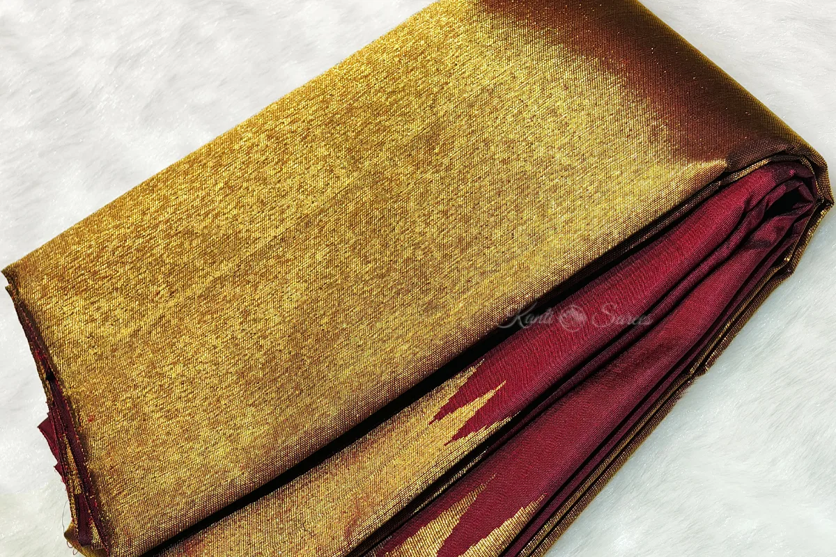 Rekhaji’s rising border kanjivaram saree