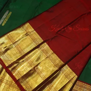 Green Kanjivaram
