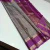 Dark Grey Kanchipuram