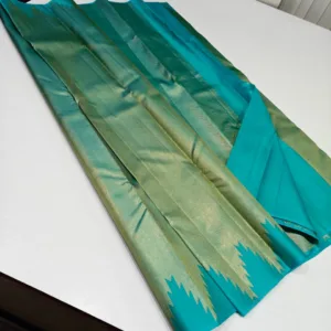 Sea Blue Kanjivaram