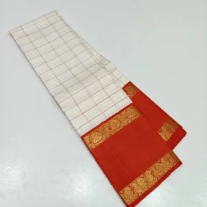 Off White Kanjivaram