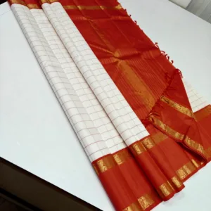 Off White Kanjivaram
